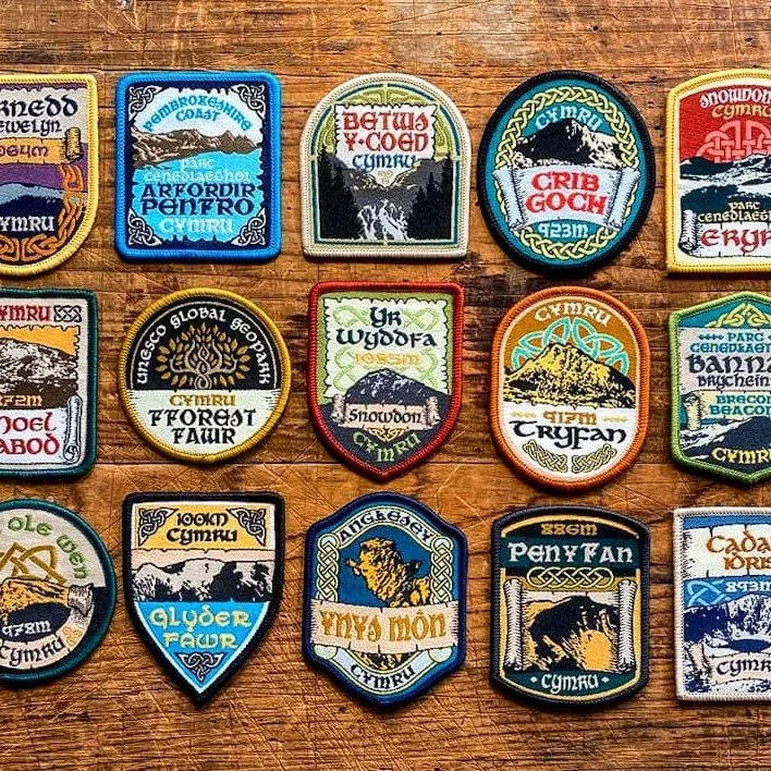 Custom embroidered fabric patch artwork preflight reference