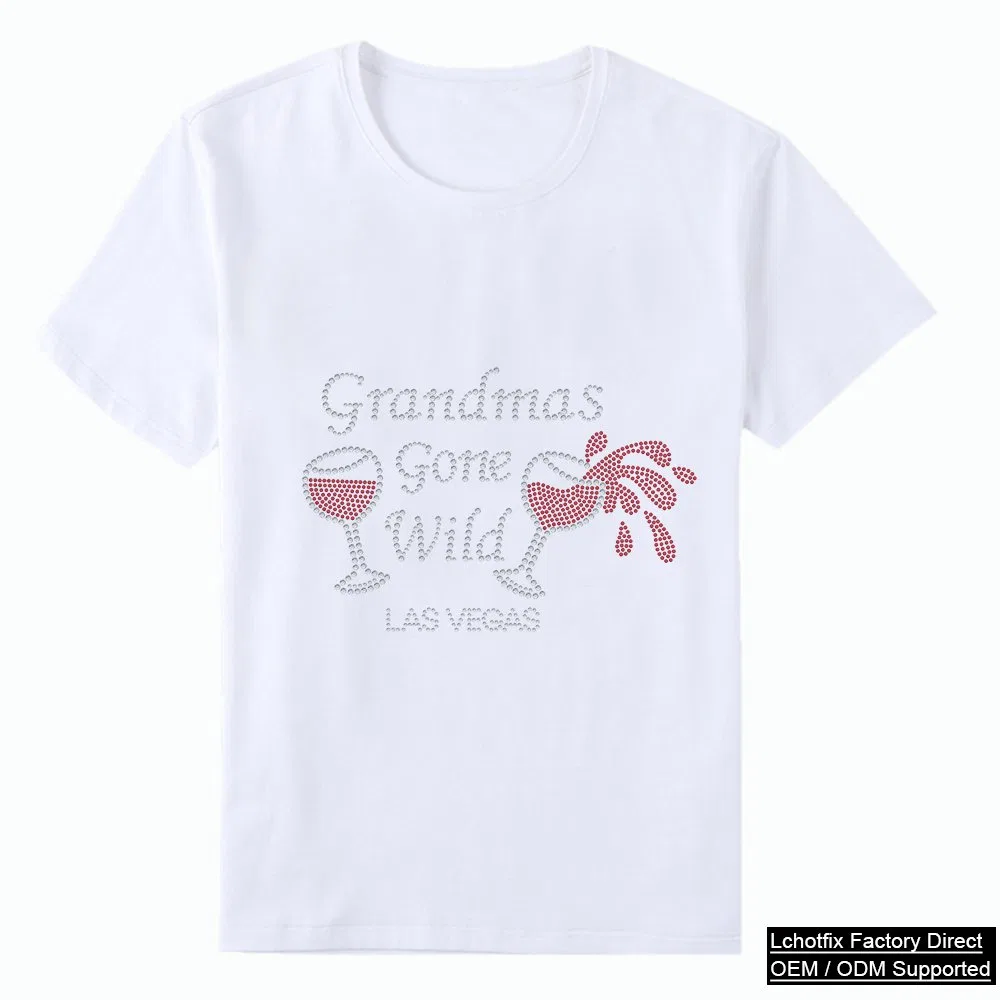 Party fashion rhinestone T-shirt factory cocktail night reference