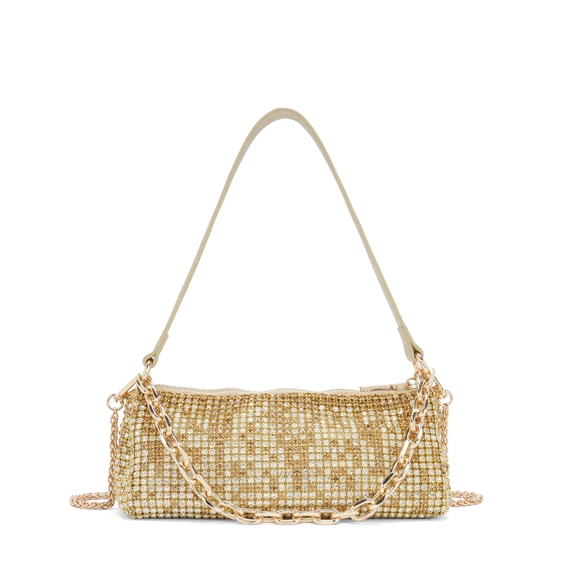 Rhinestone Baguette Bag