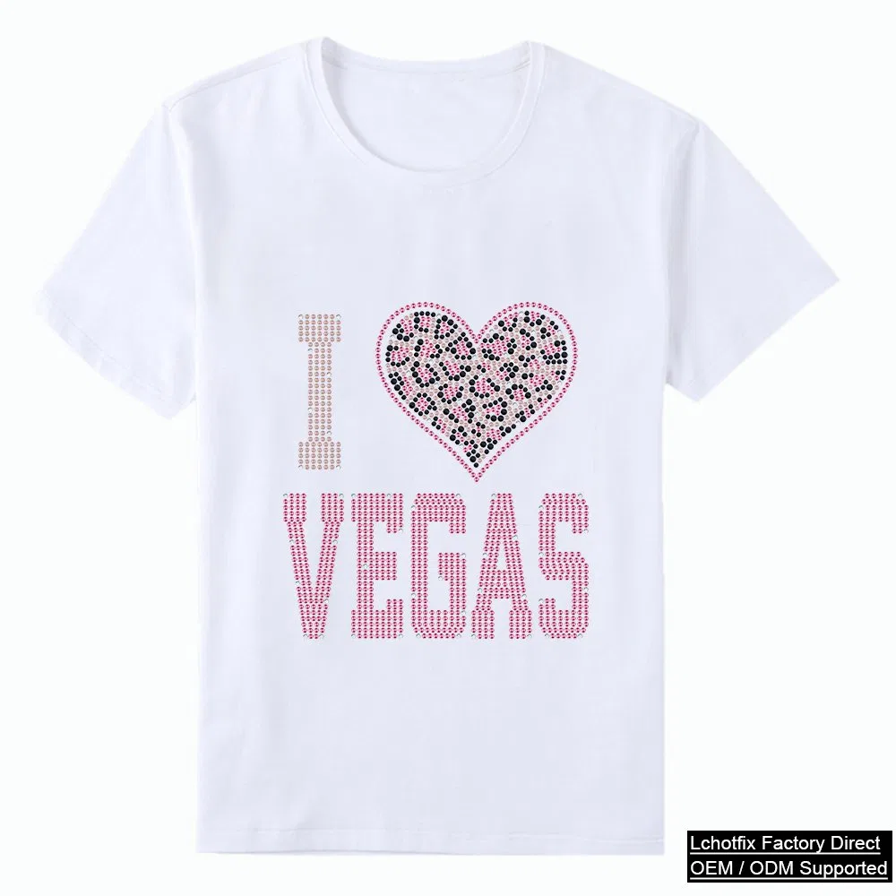 I Love Vegas Rhinestone T-Shirt