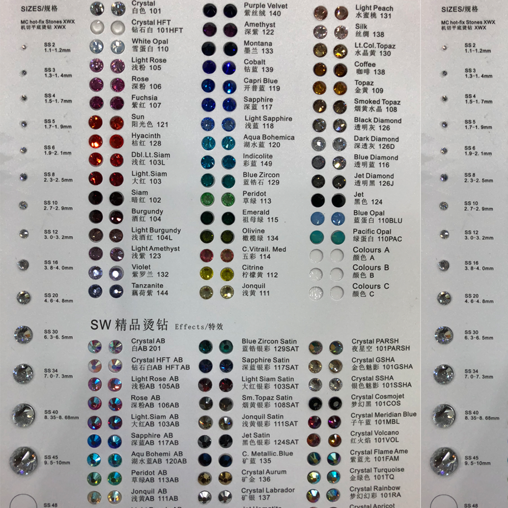Rhinestone Chart rhinestone chart cover
