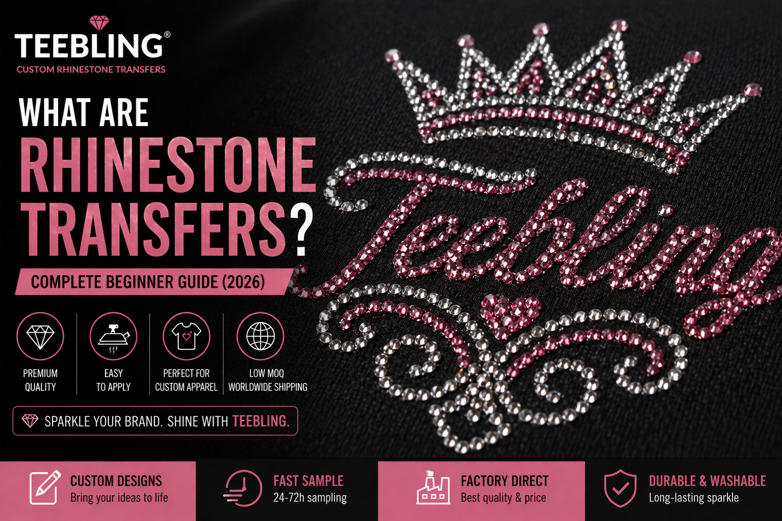 What Are Rhinestone Transfers? Complete Beginner Guide (2026)