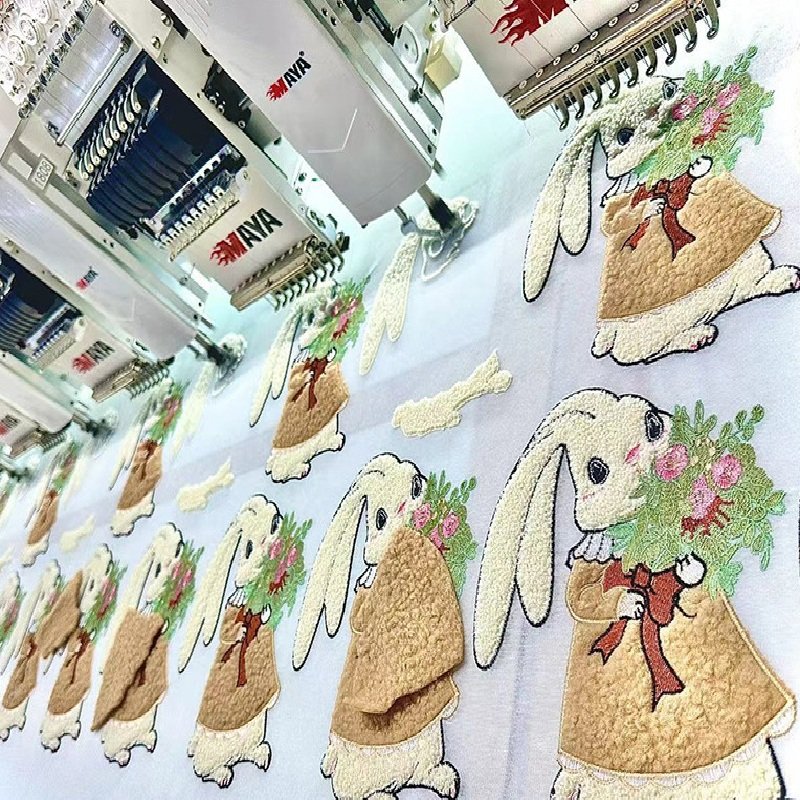 Custom Embroidered Fabric Patches for Apparel & Bags