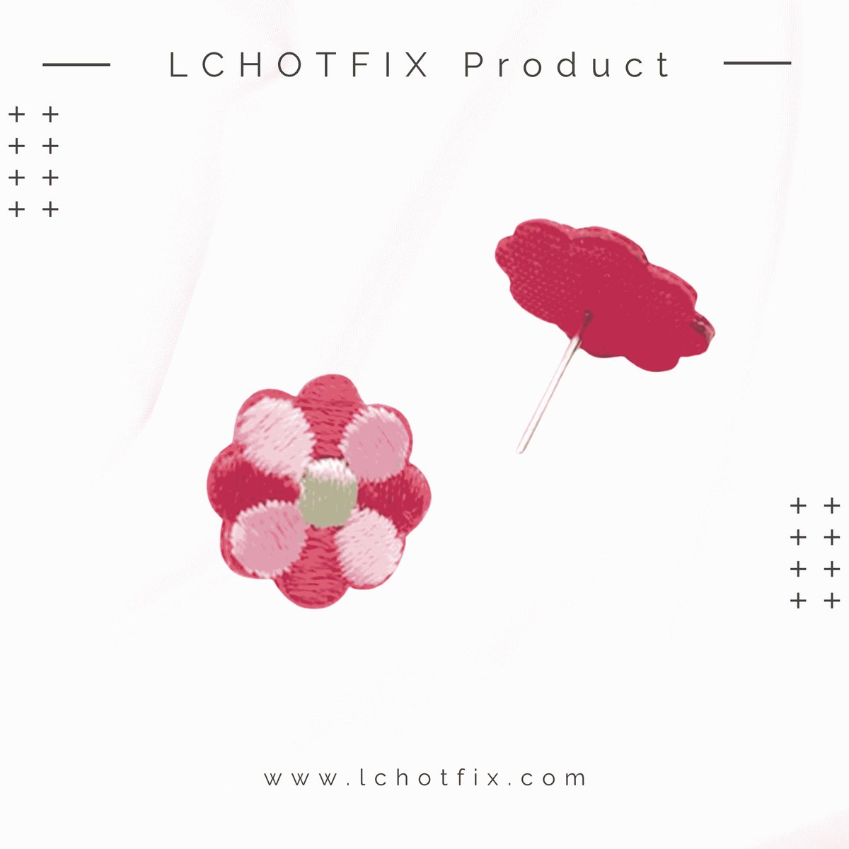 Custom Embroidered Sunflower Earrings – Korean Vintage Style