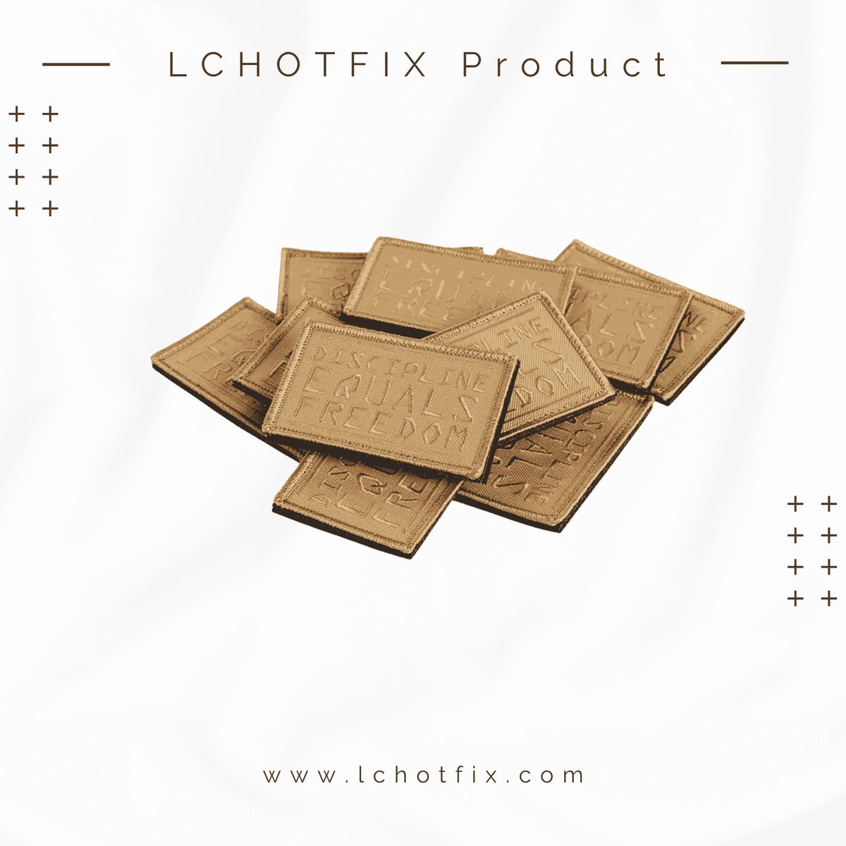 Custom Tactical Embroidered Patches with Hook & Loop