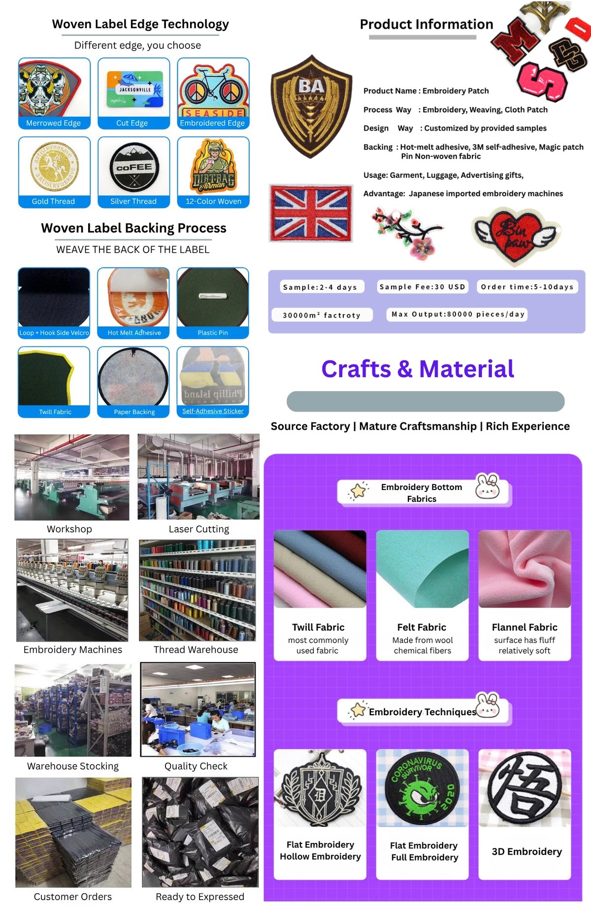 Elevate Your Style: DIY Embroidered Patches for Jackets, Denim, and phone cases, and DIY badges/accessories - Company Profile Image 1