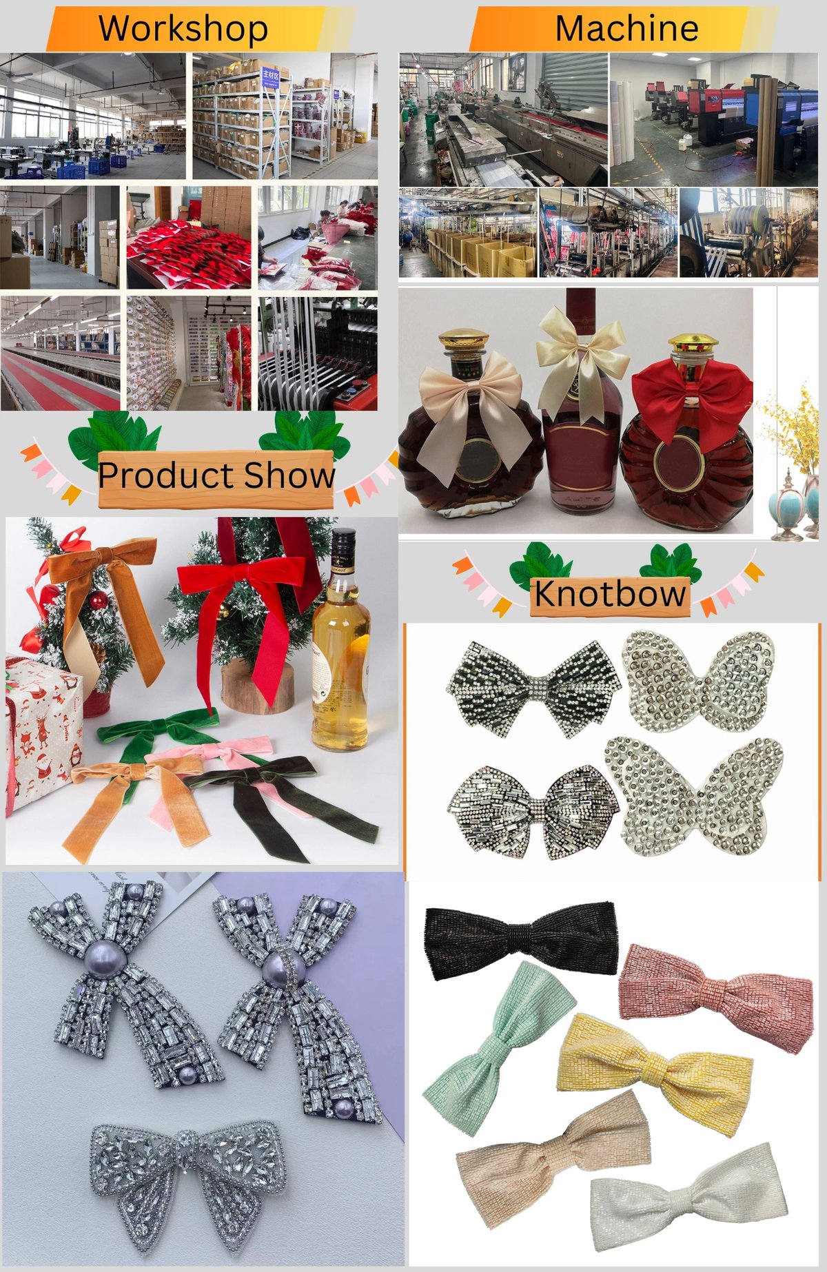 Rhinestone Waist KnotBow – DIY Handmade Craft Accessory for Clothing Decoration - Company Profile Image 1