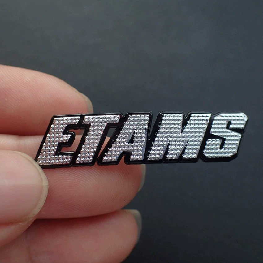 Custom TPU Heat Transfer Logo Labels with Adhesive Backing for Clothing, Shoes & Bags