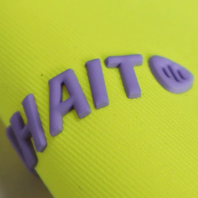 Custom TPU Heat Transfer Logo Labels with Adhesive Backing for Clothing, Shoes & Bags