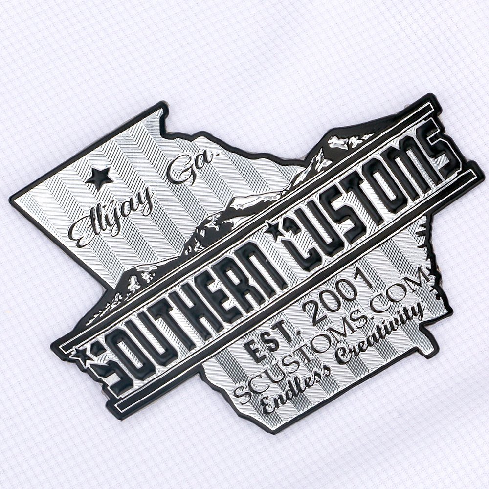 3D Silicone Heat Transfer Labels | Custom Embossed Rubber Logo Patches for Apparel & Accessories