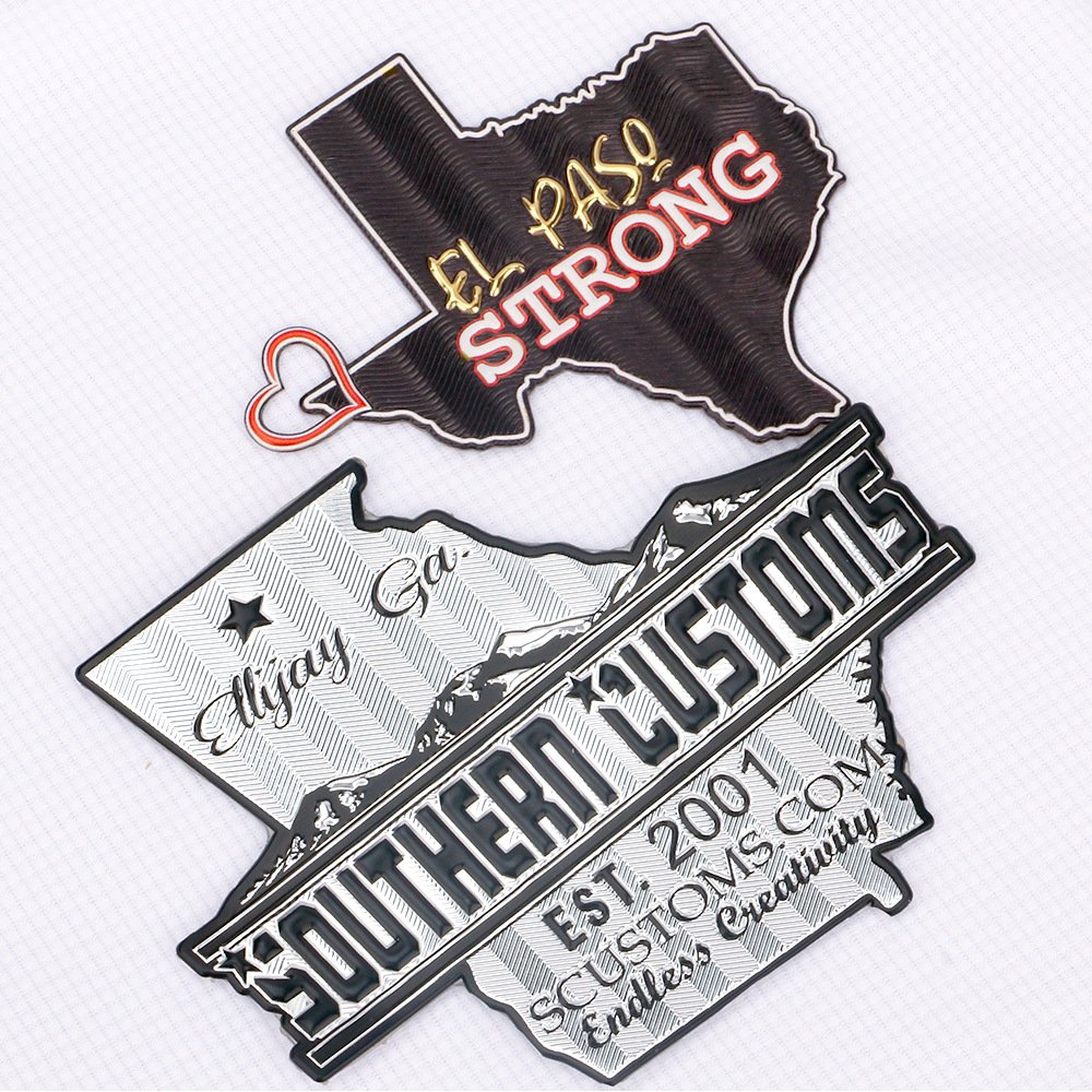 3D Silicone Heat Transfer Labels | Custom Embossed Rubber Logo Patches for Apparel & Accessories