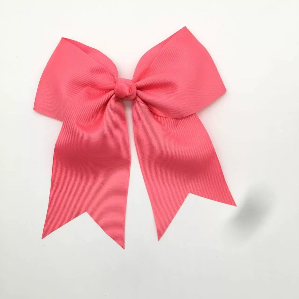 Kids Dance Hair Accessories – 8-Inch Tail Bow Elastic Hair Tie, European & American Style Scrunchie for Girls