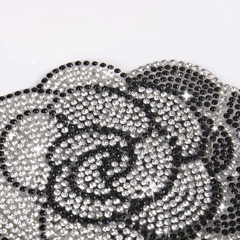 Hand-Brushed Adhesive Diamond Rose Nipple Cover – Invisible Seamless Breast Petals