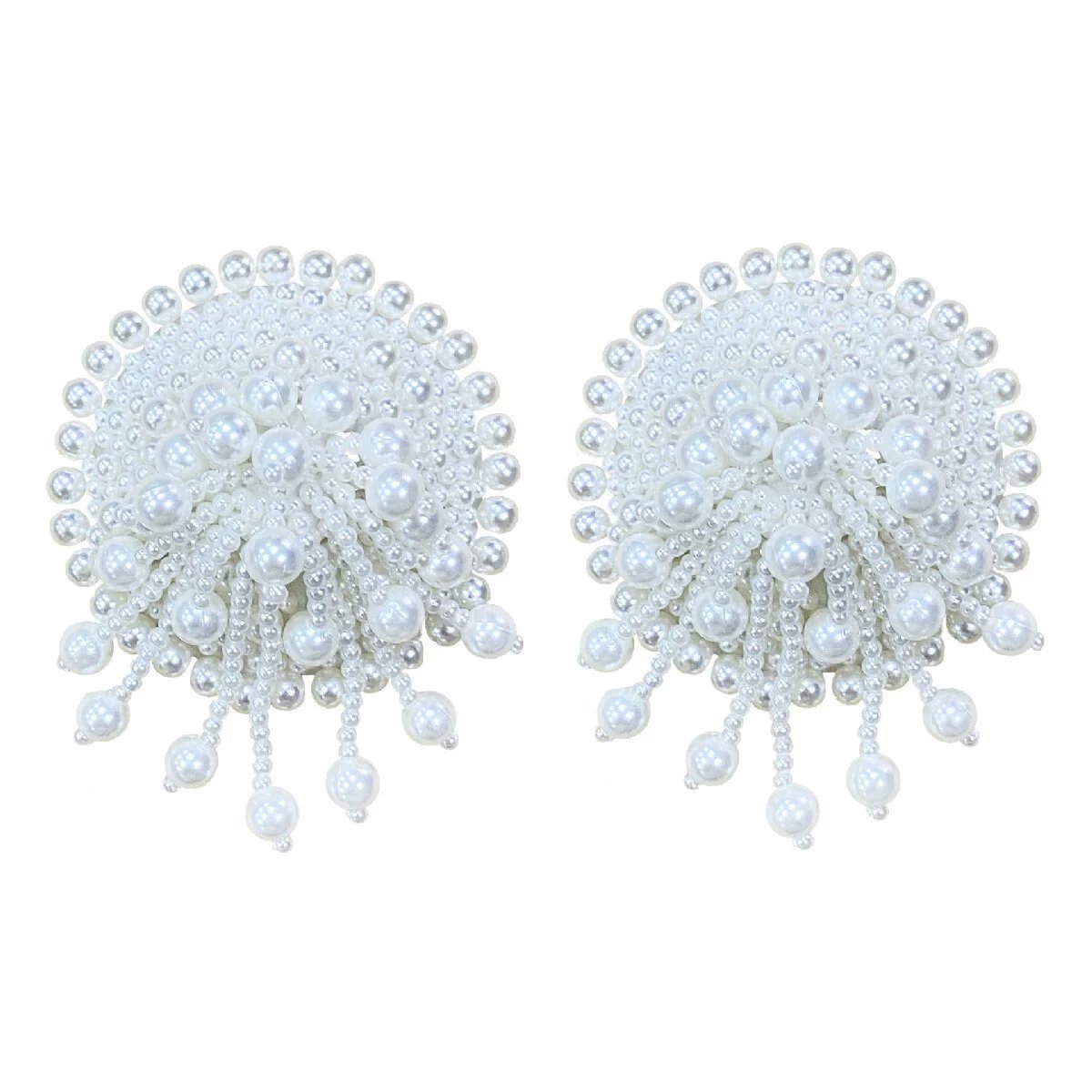 Diamond Tassel Nipple Cover – Customizable Sexy Breast Pasties for Women - Custom Heat Transfer