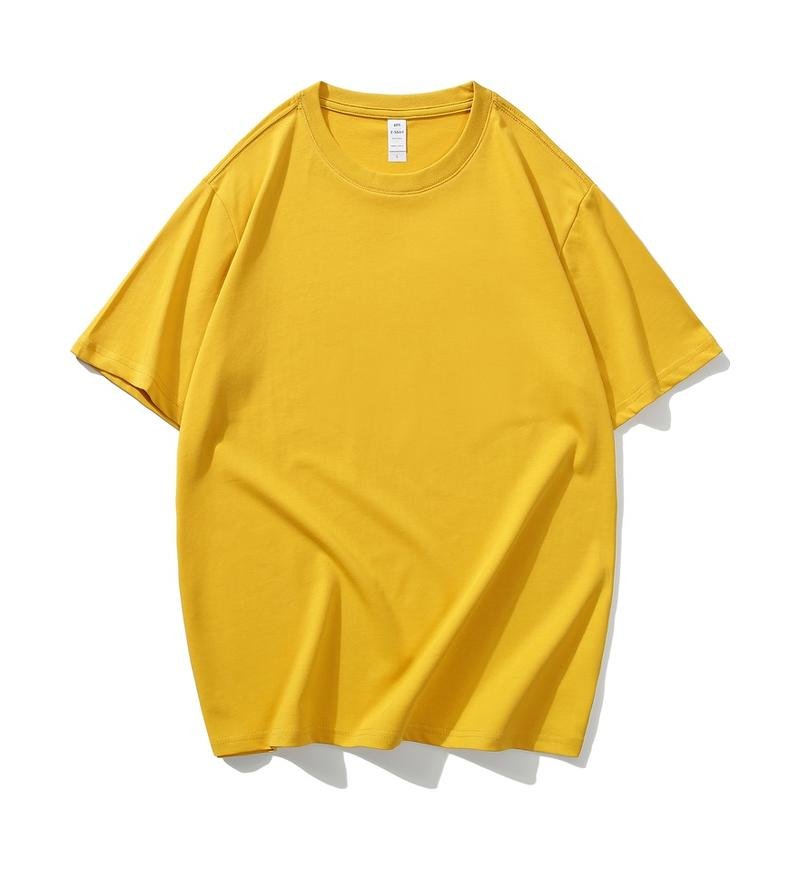 Premium 40S 2-Ply 100% Cotton Basic Crew Neck Adult T-Shirt – Heavyweight 210 GSM OEM Factory Supply