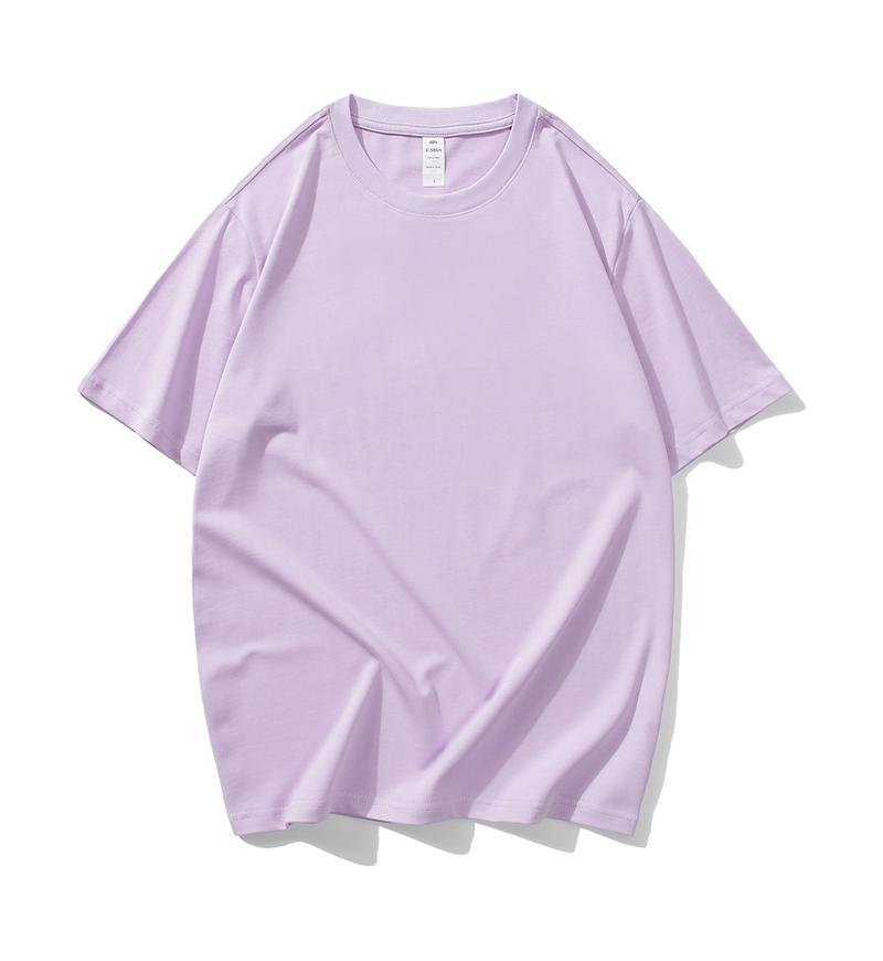 Premium 40S 2-Ply 100% Cotton Basic Crew Neck Adult T-Shirt – Heavyweight 210 GSM OEM Factory Supply