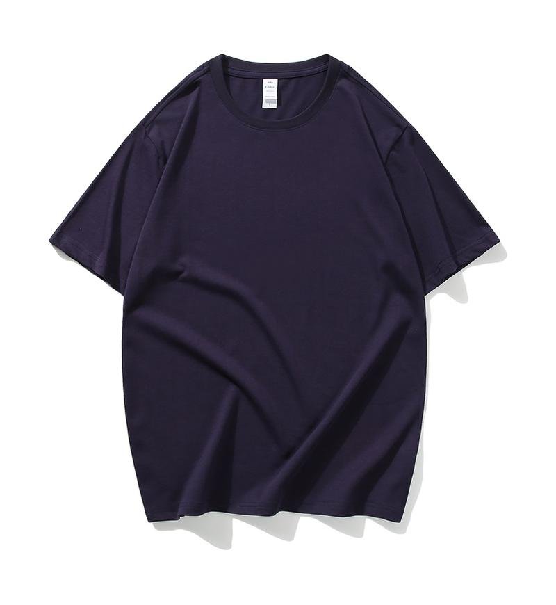 Premium 40S 2-Ply 100% Cotton Basic Crew Neck Adult T-Shirt – Heavyweight 210 GSM OEM Factory Supply