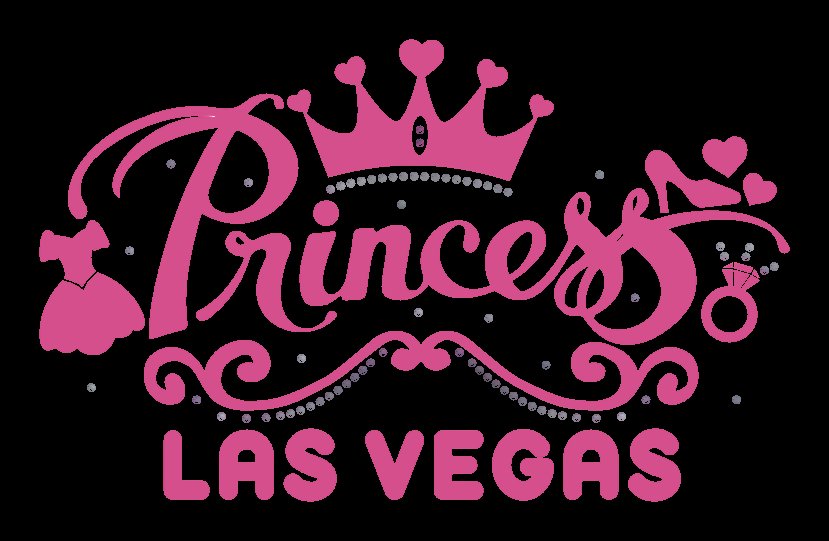 Princess Las Vegas Rhinestone T-Shirt – Pink Crown Crystal Graphic Cotton Tee for Girls