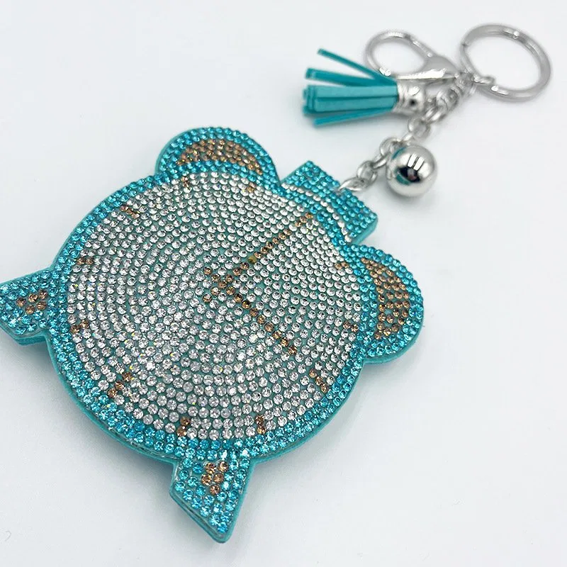 Crystal Alarm Clock Rhinestone Keychain product image 2