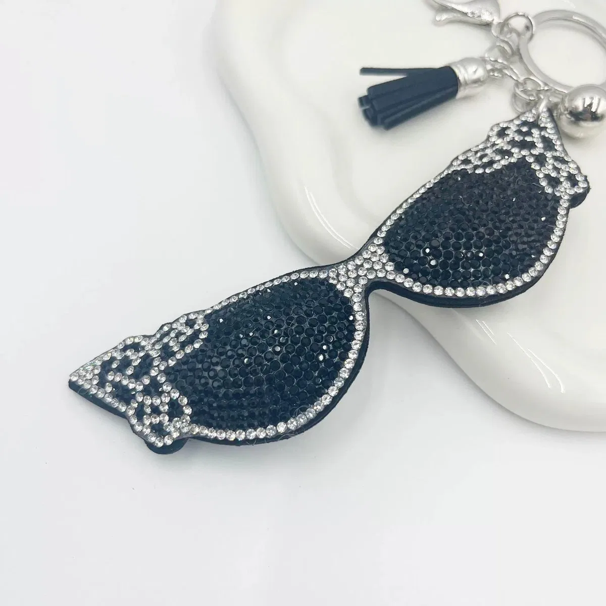 Rhinestone Sunglasses Keychain product image 4