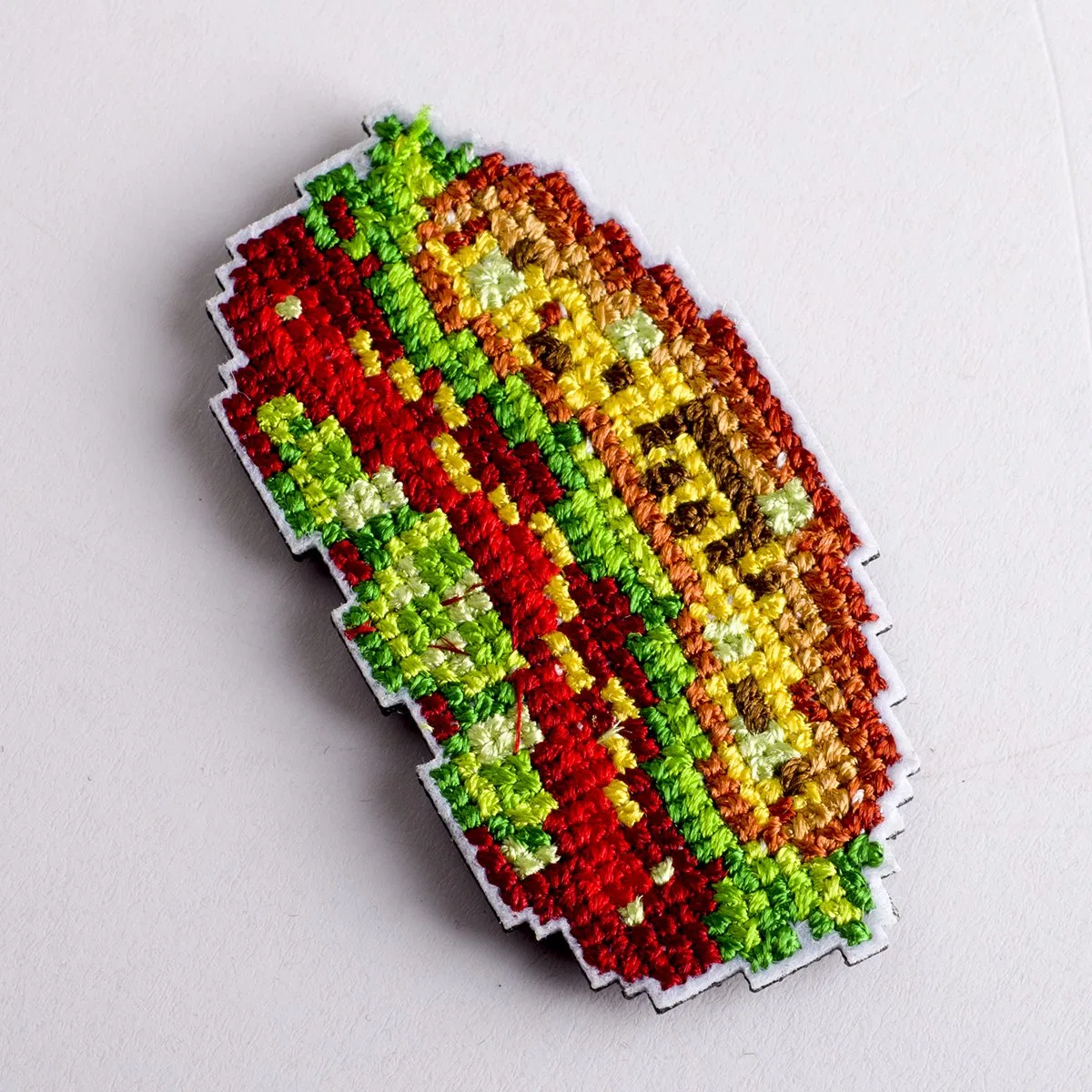 Embroidery badge reference for apparel logo supplier review