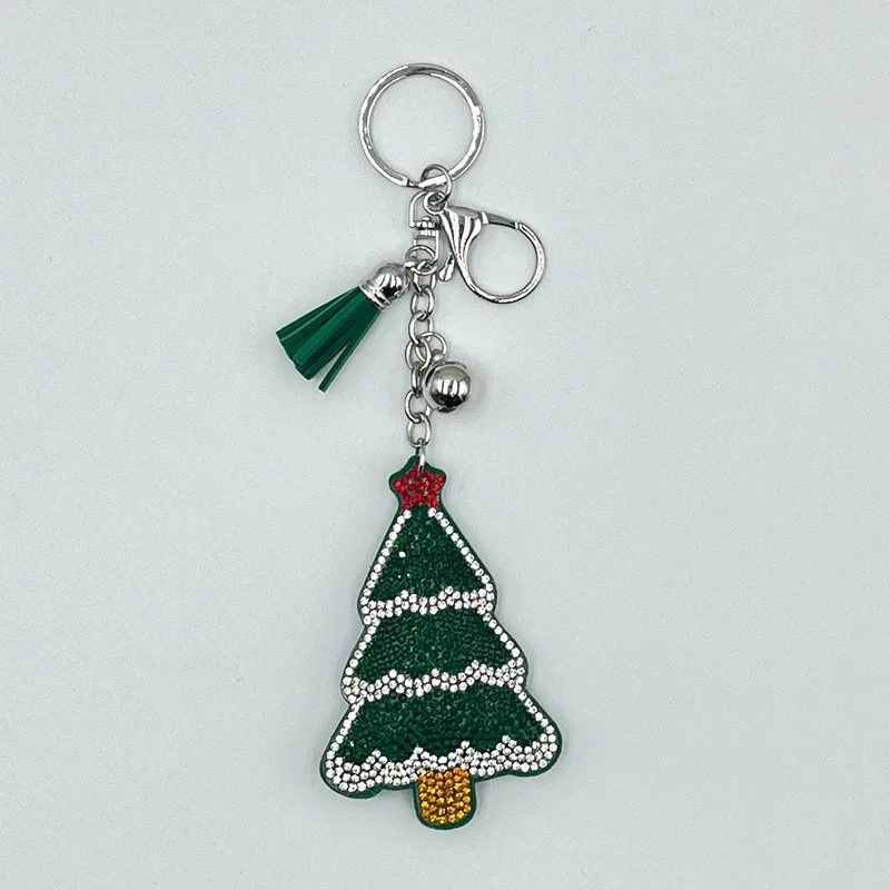 Festive Christmas Rhinestone Keychain Set product image 3