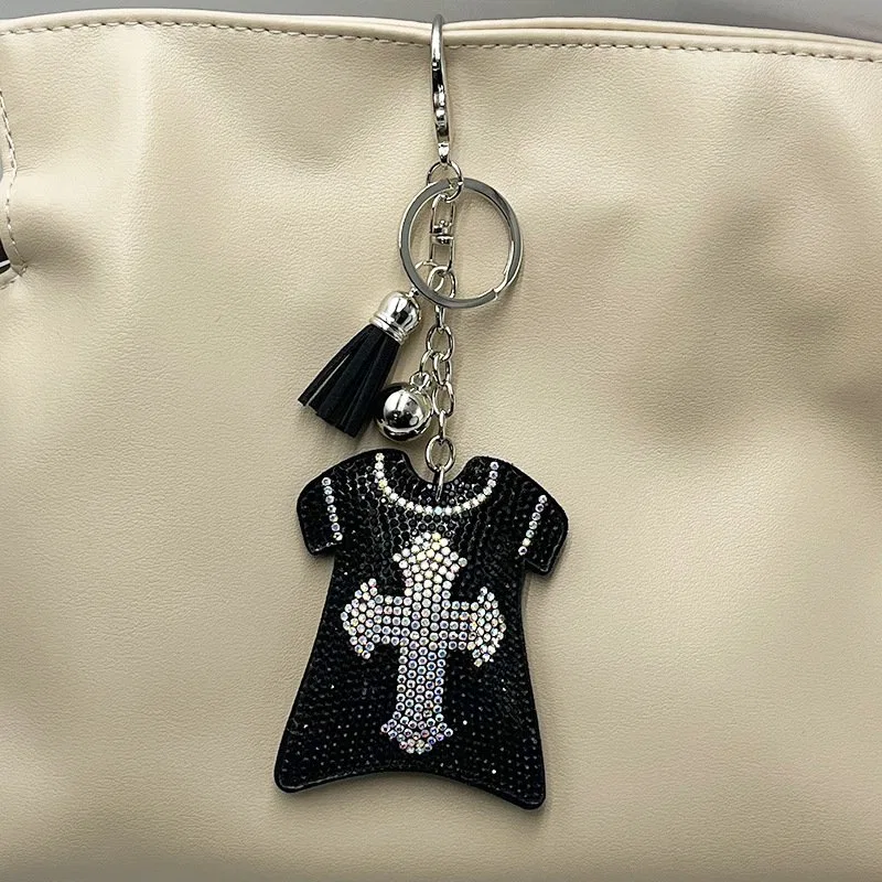 Rhinestone Cross Dress Keychain product image 5