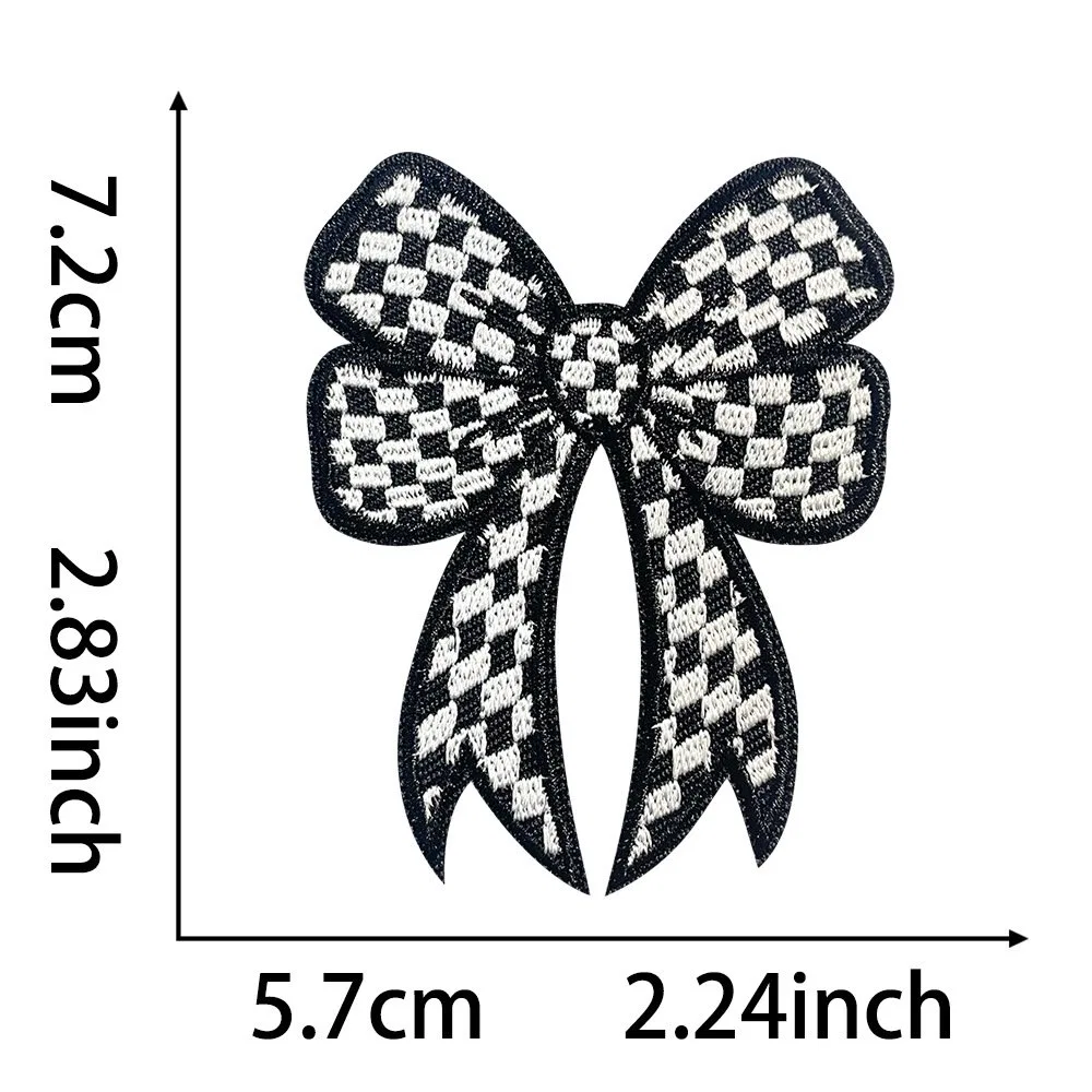 Sports Ball Embroidered Bow Iron-On Patches product image 4