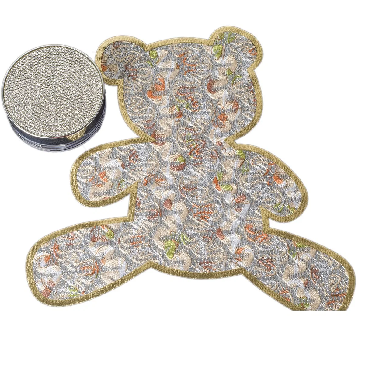 Laser Cut Fabric Rhinestone Heat Transfer Patch product image 5