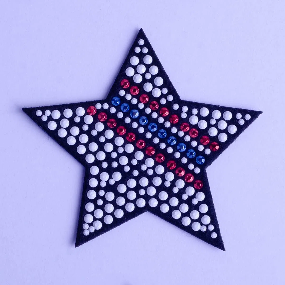 Hotfix rhinestone patch comparison