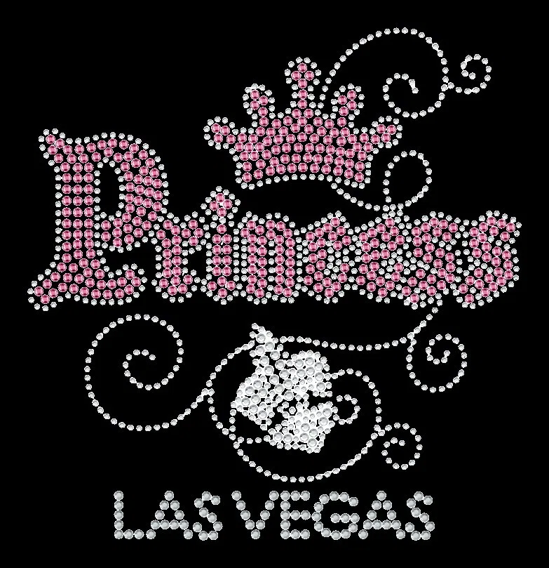 Princess Crown Rhinestone Heat Transfer T-Shirt product image 3