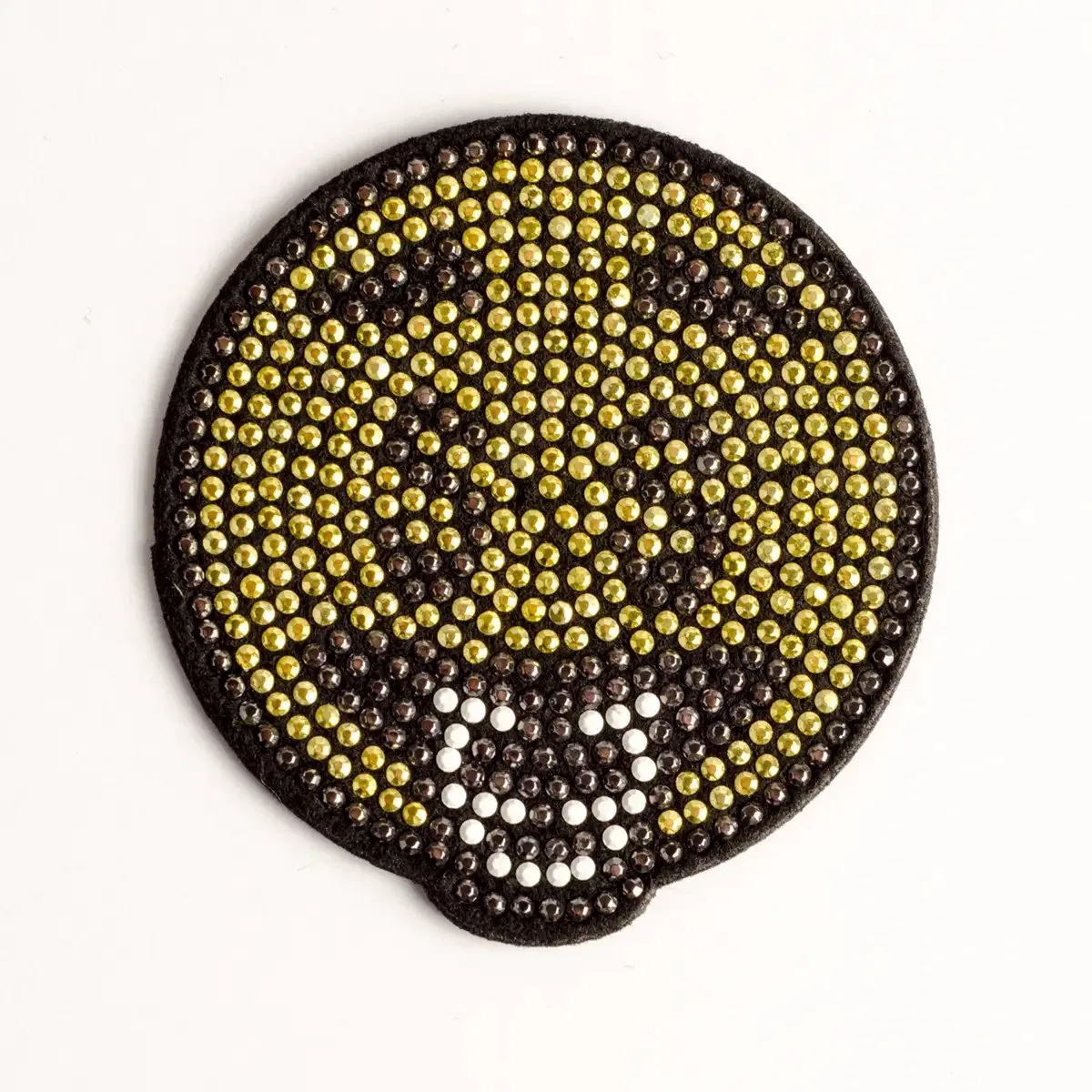Adhesive Rhinestone Smile Face Heat Transfer Octagon Hotfix Motif Etsy seller transfer detail