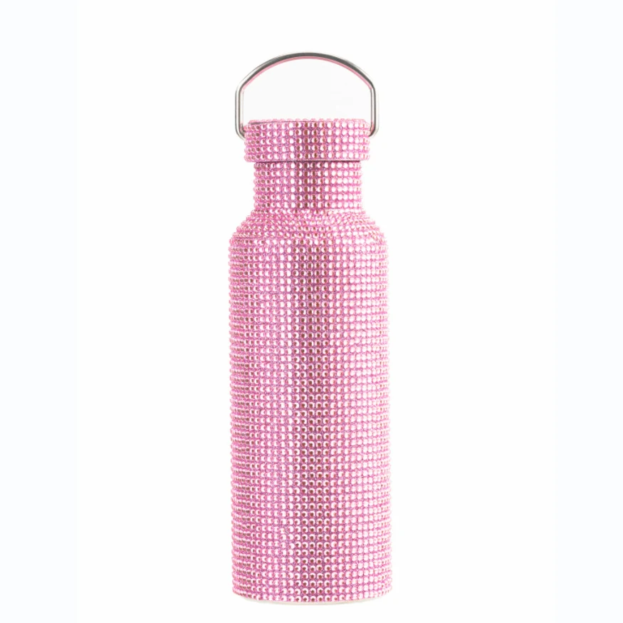 Rhinestone Ring-Handle Water Bottle product image 4