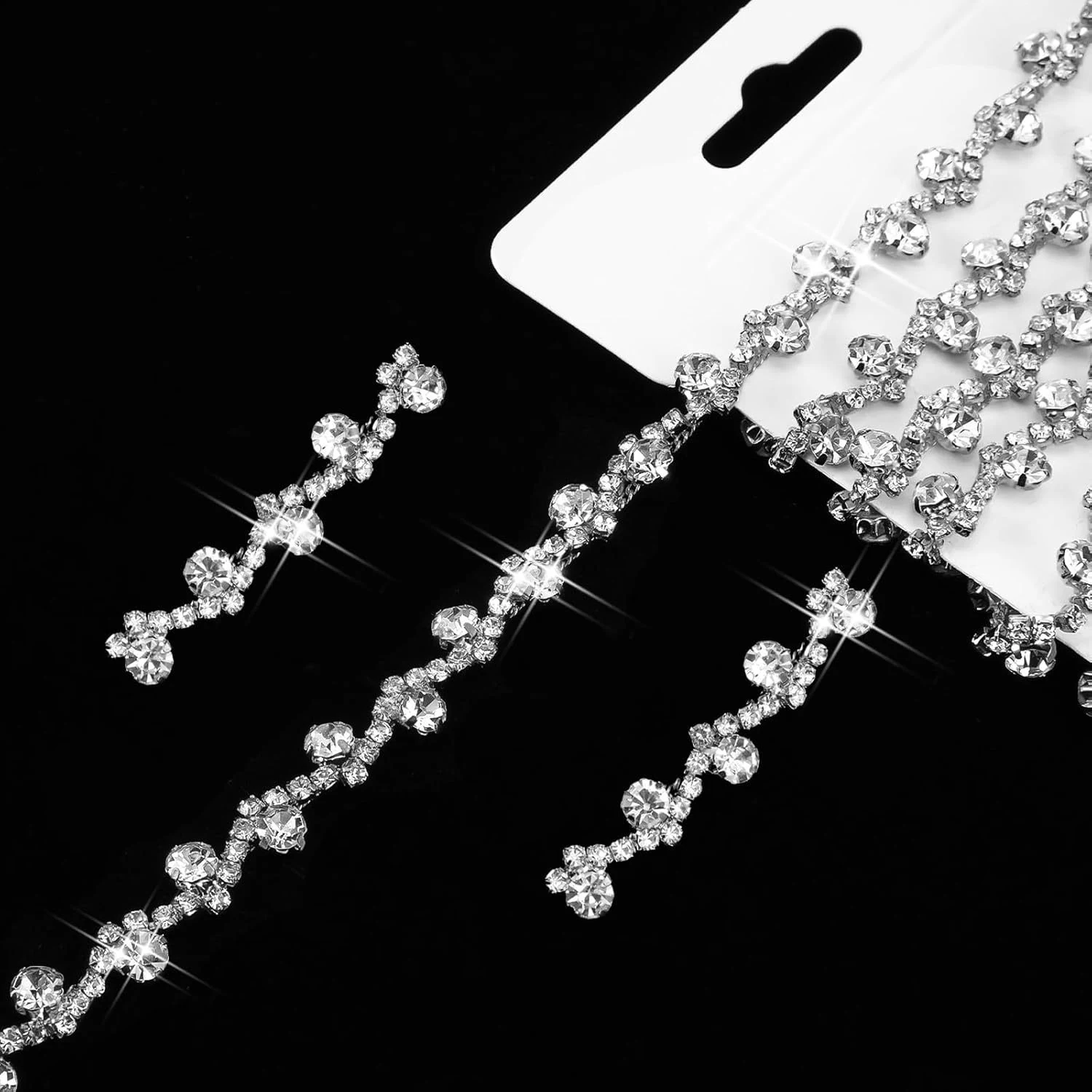 S-Shaped Rhinestone Chain Trim product image 5