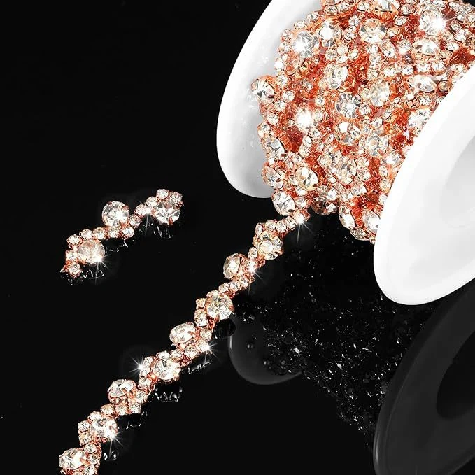 S-Shaped Rhinestone Chain Trim product image 10