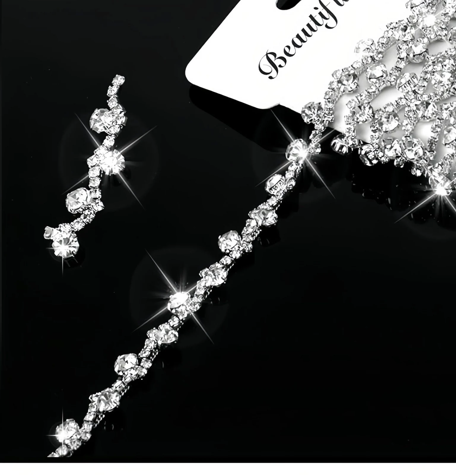 S-Shaped Rhinestone Chain Trim product image 18