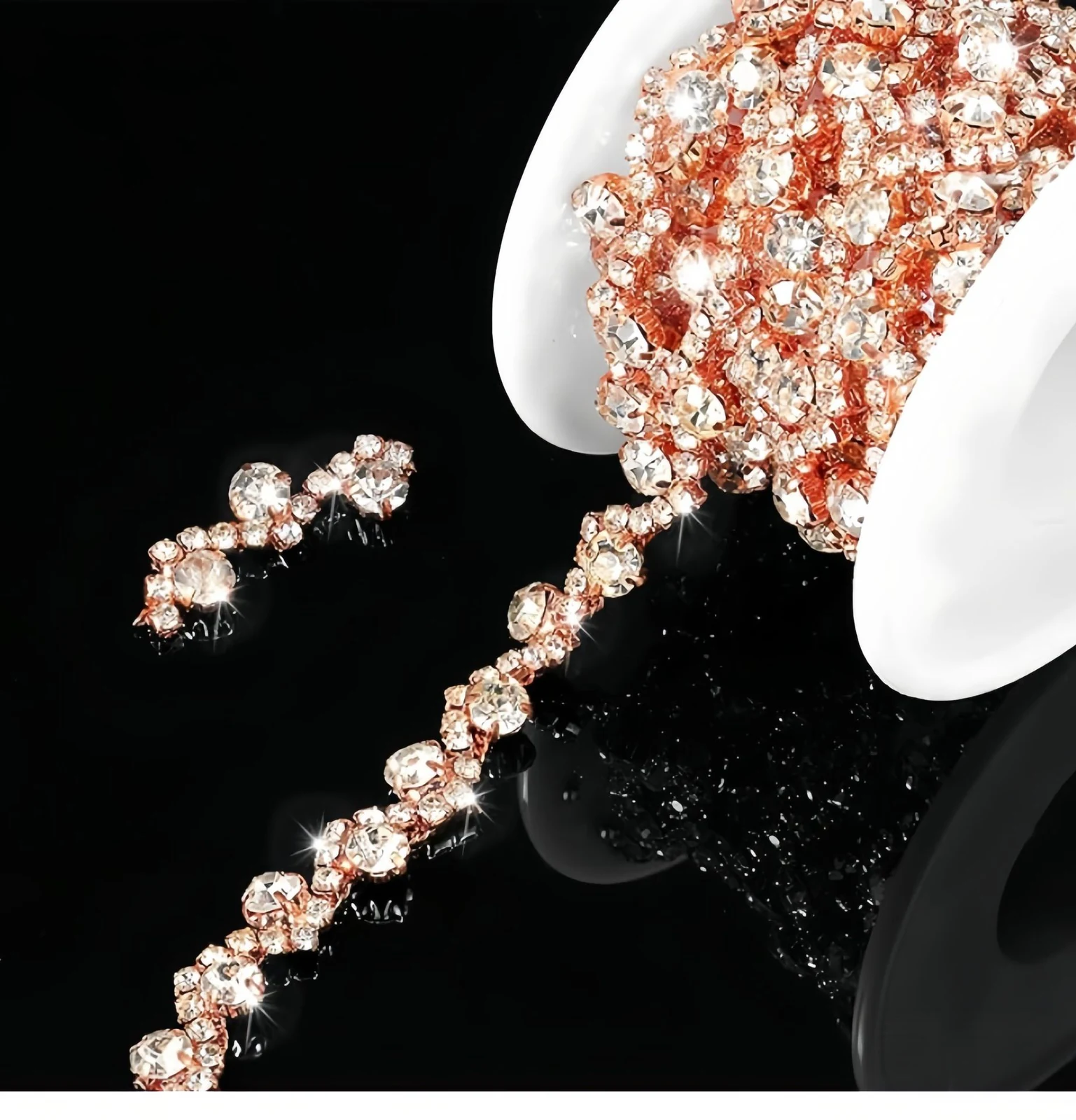 S-Shaped Rhinestone Chain Trim product image 19