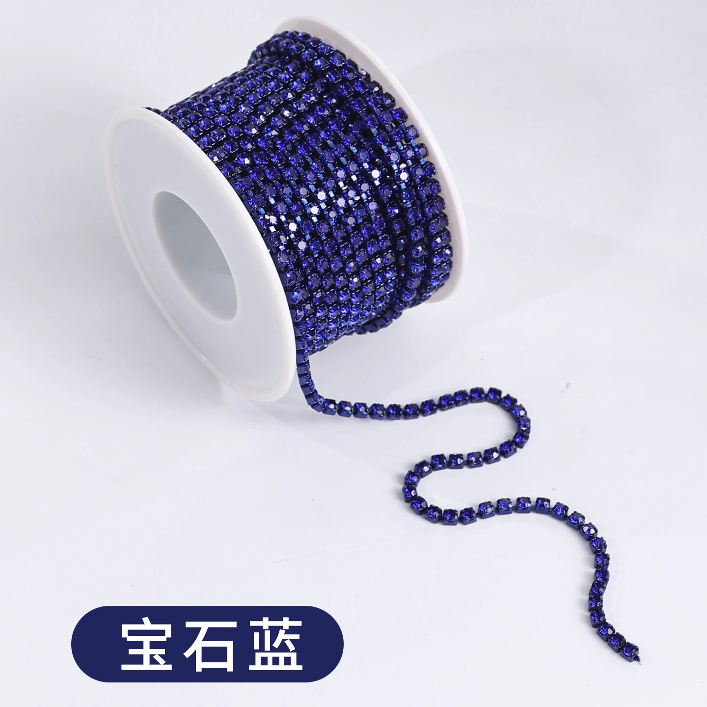 32-Color Electroplated Rhinestone Claw Chain product image 6