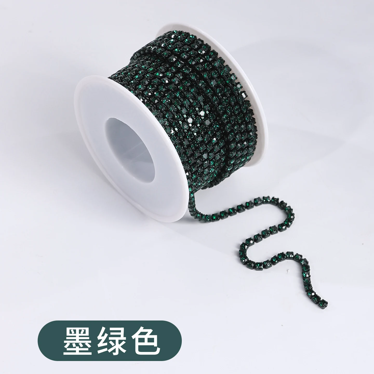 32-Color Electroplated Rhinestone Claw Chain product image 12