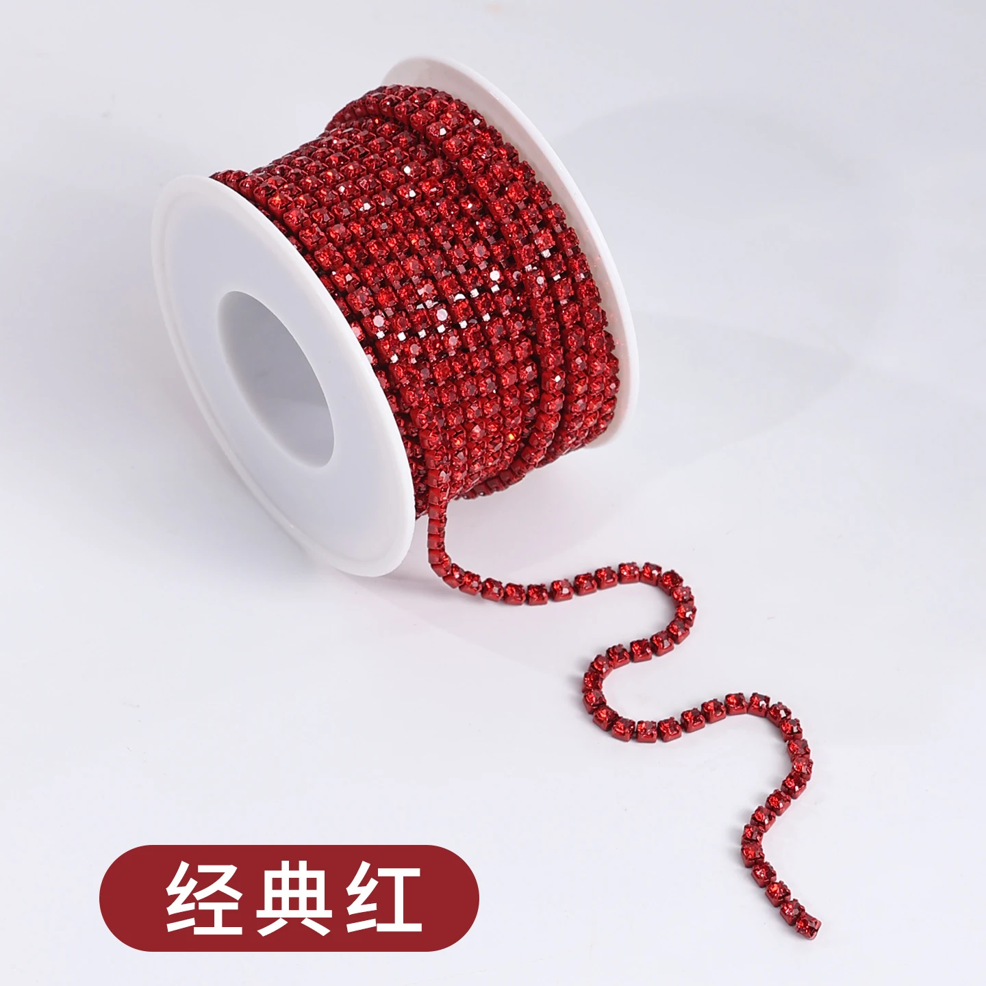 32-Color Electroplated Rhinestone Claw Chain product image 15