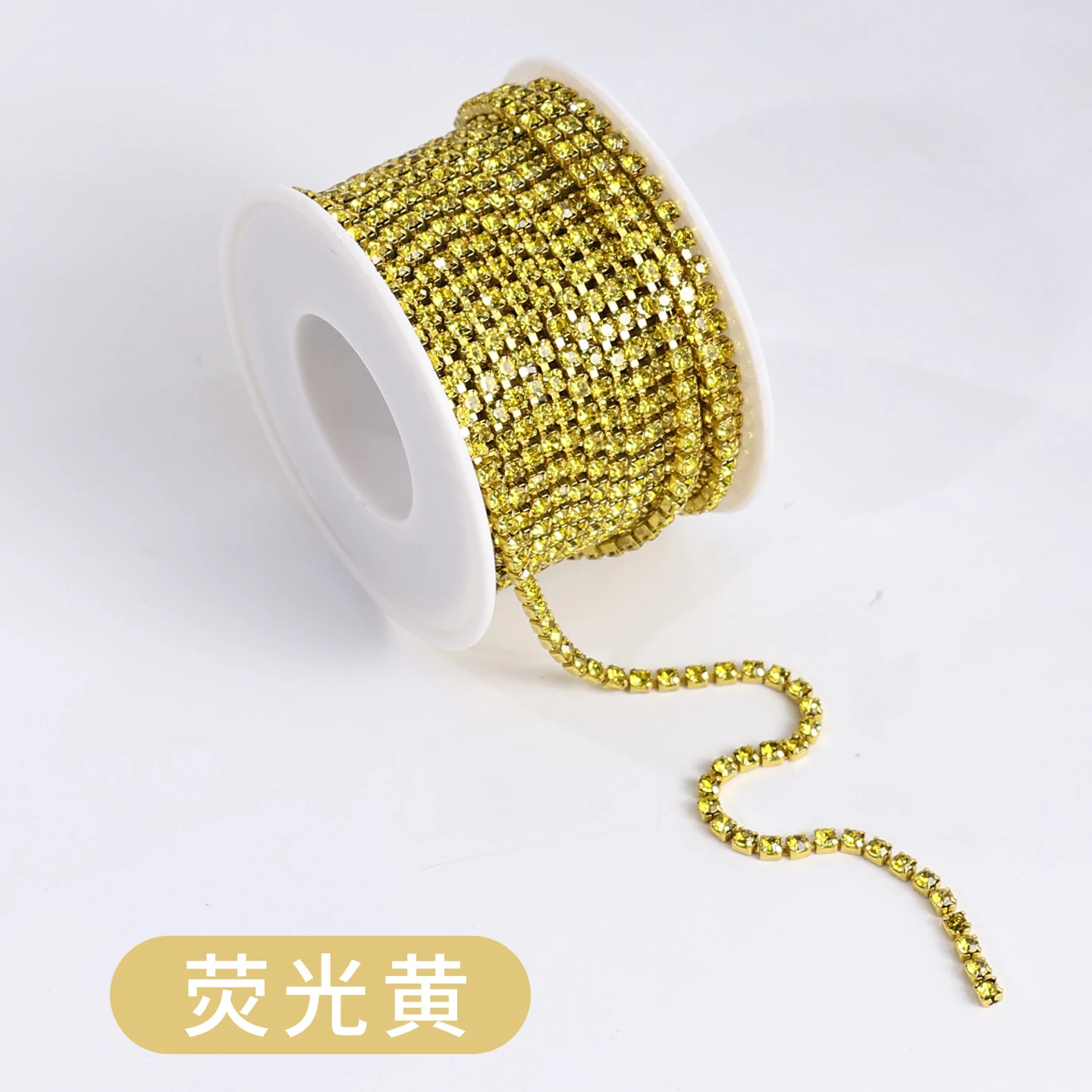 32-Color Electroplated Rhinestone Claw Chain product image 16