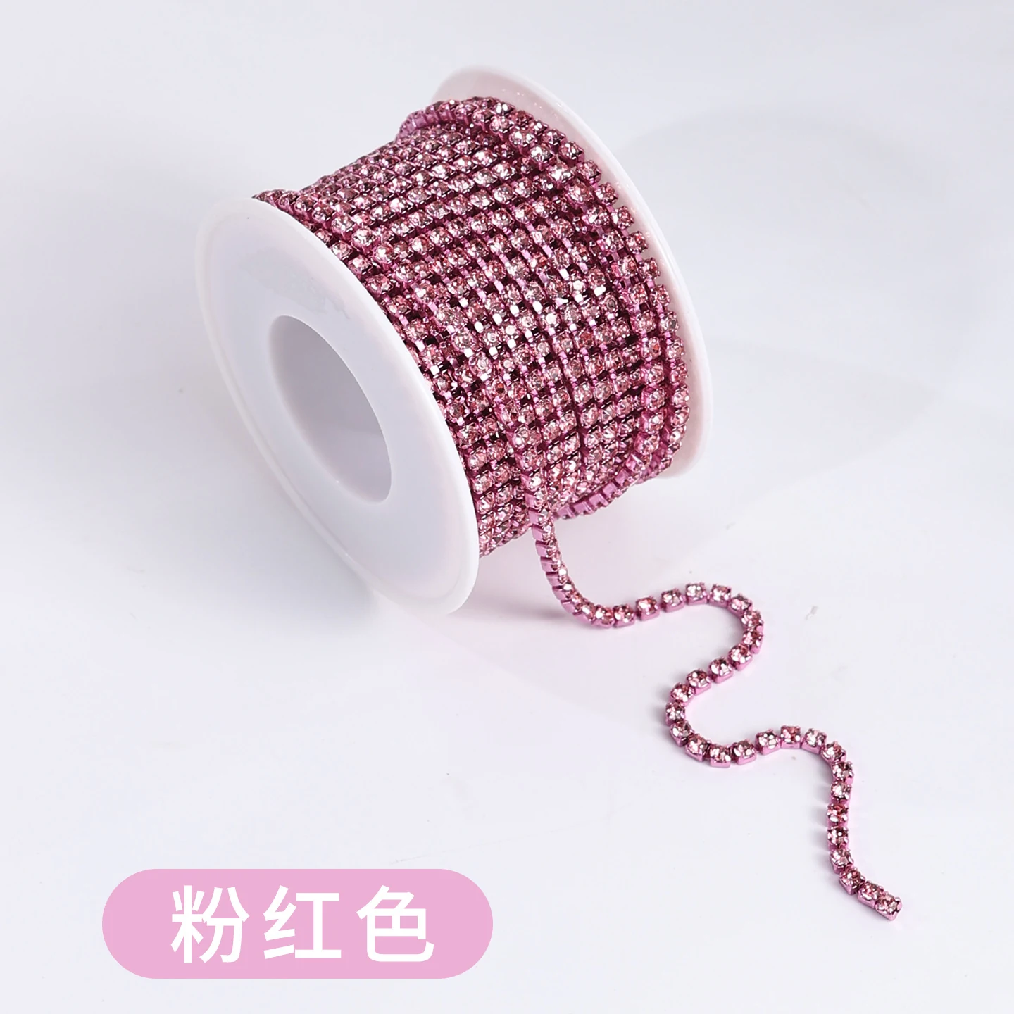 32-Color Electroplated Rhinestone Claw Chain product image 18
