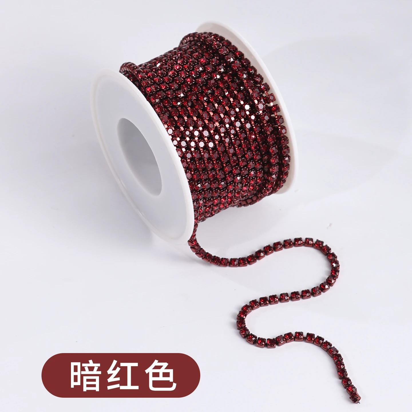 32-Color Electroplated Rhinestone Claw Chain product image 19