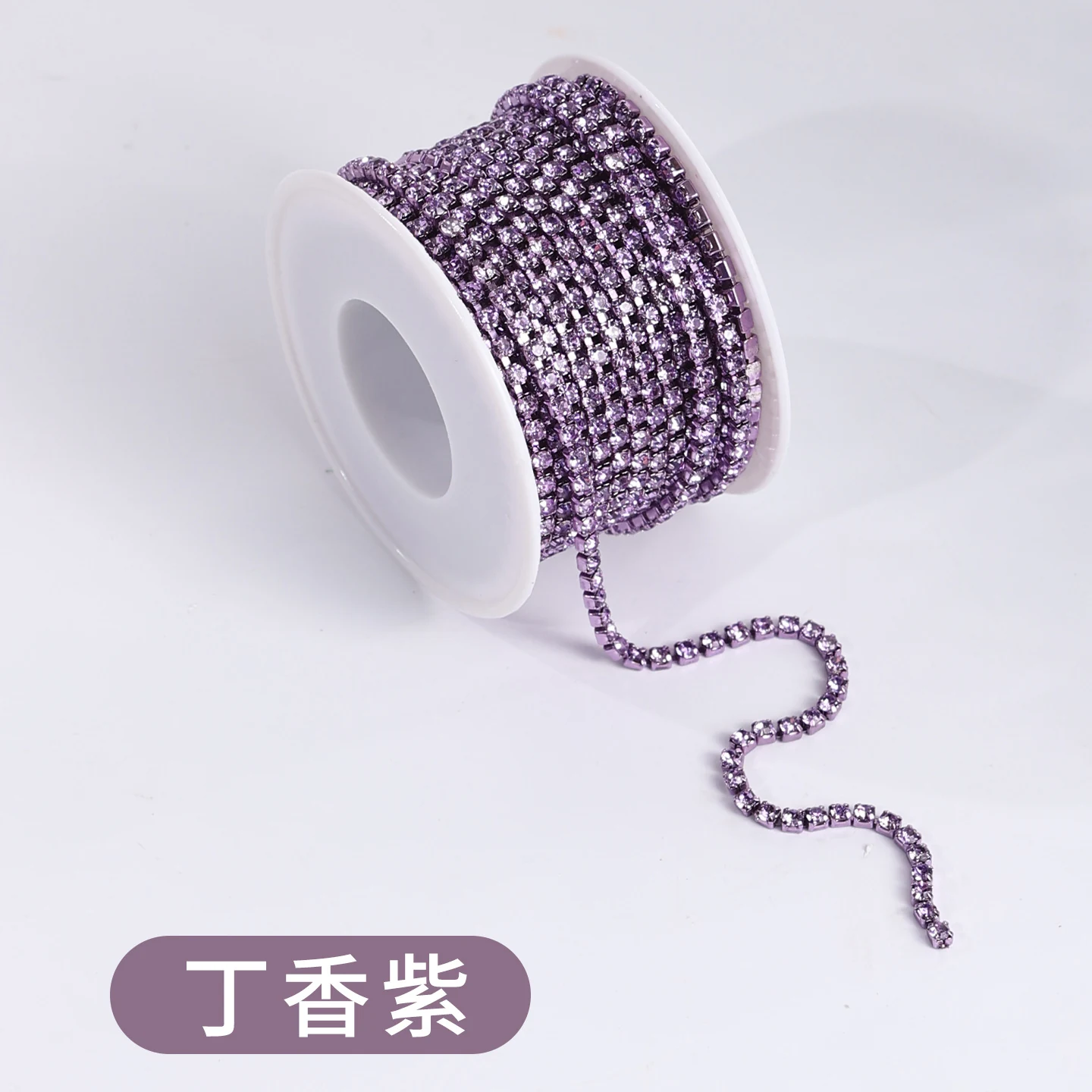 32-Color Electroplated Rhinestone Claw Chain product image 21