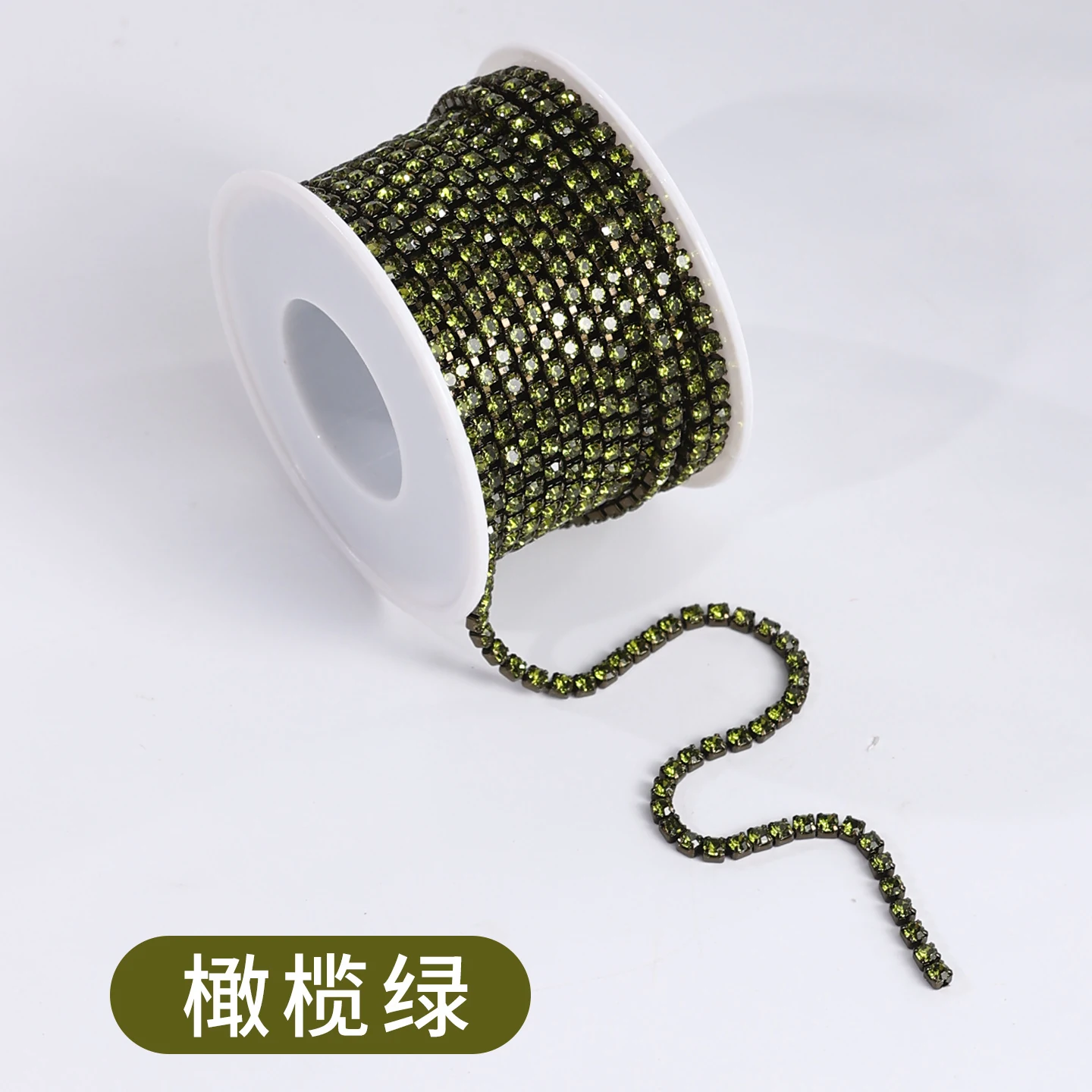 32-Color Electroplated Rhinestone Claw Chain product image 22