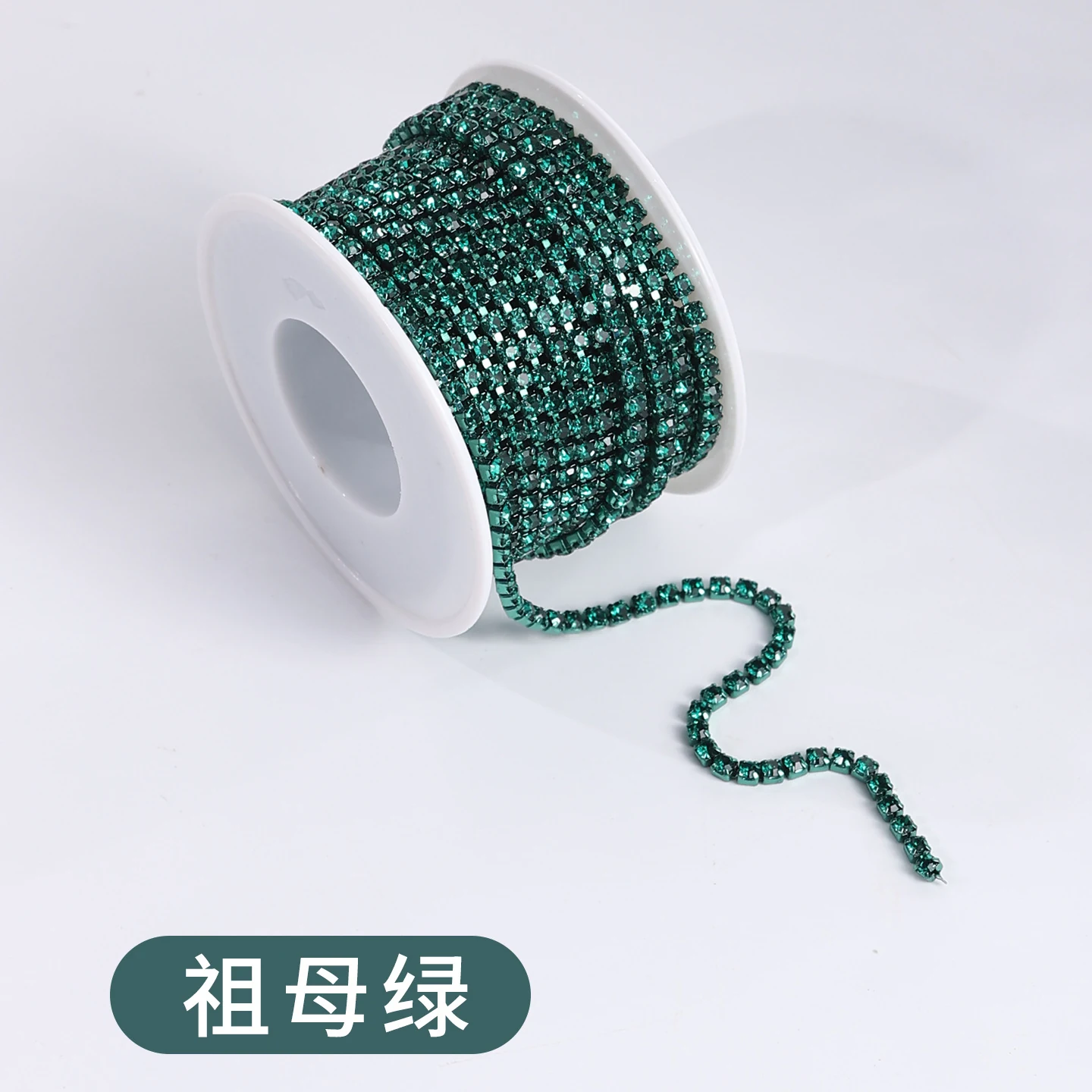 32-Color Electroplated Rhinestone Claw Chain product image 27