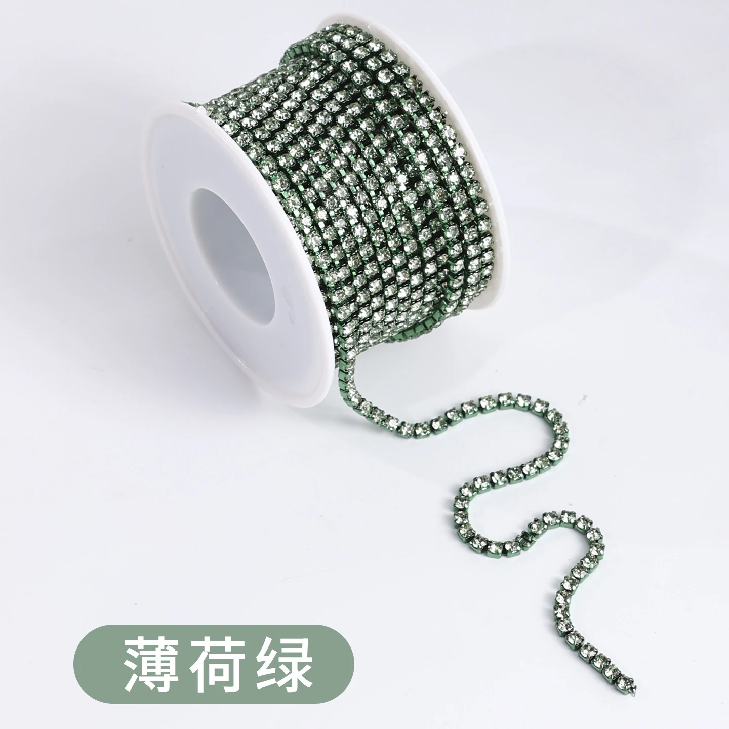 32-Color Electroplated Rhinestone Claw Chain product image 28