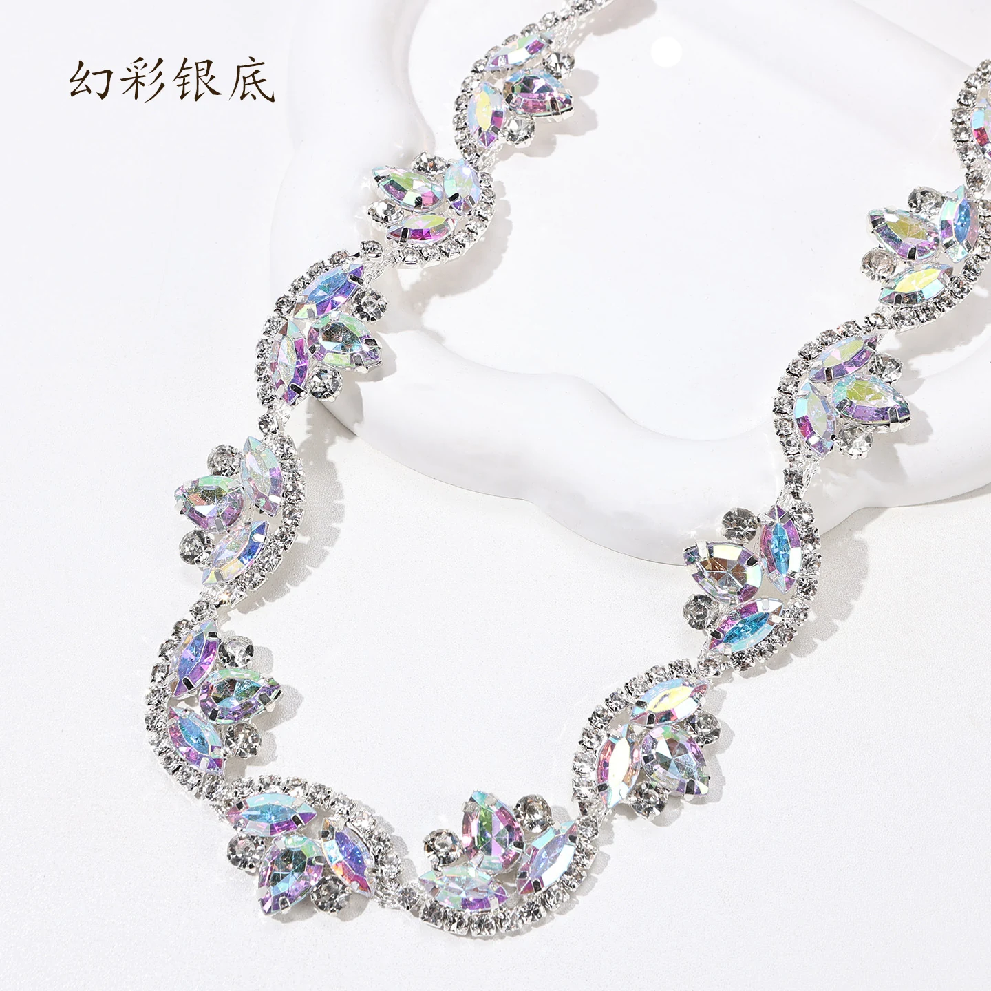 Marquise Crescent Rhinestone Chain product image 14