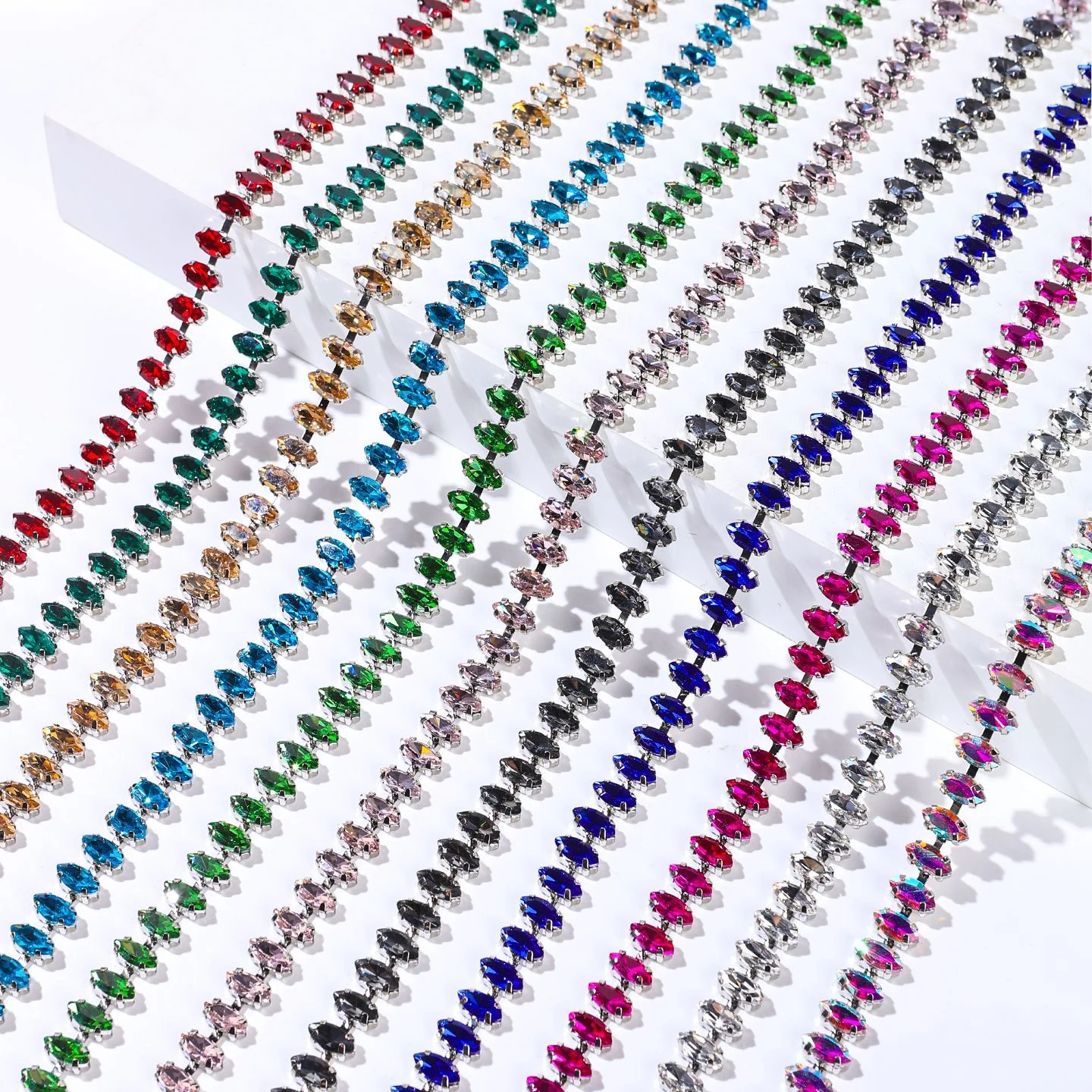 1.2 cm Marquise Rhinestone Chain product image 3