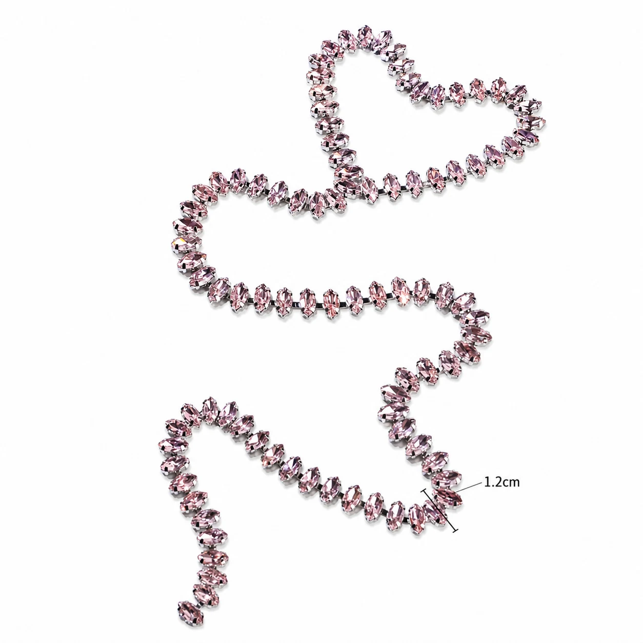 1.2 cm Marquise Rhinestone Chain product image 5